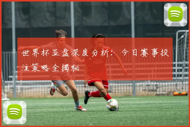 世界杯亚盘深度分析：今日赛事投注策略全揭秘