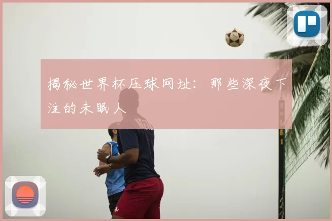 揭秘世界杯压球网址：那些深夜下注的未眠人