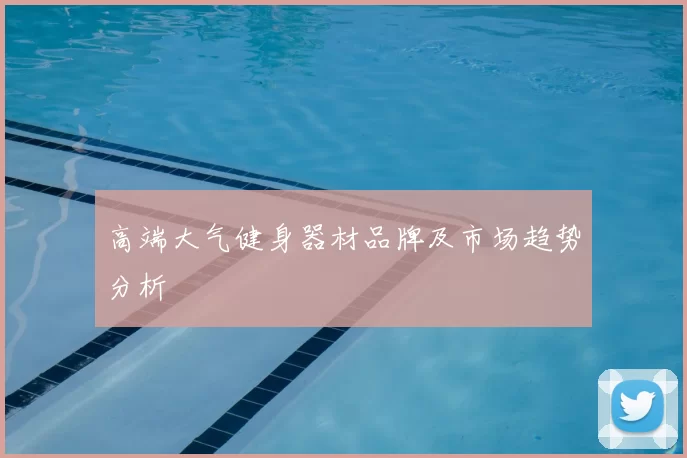高端大气健身器材品牌及市场趋势分析